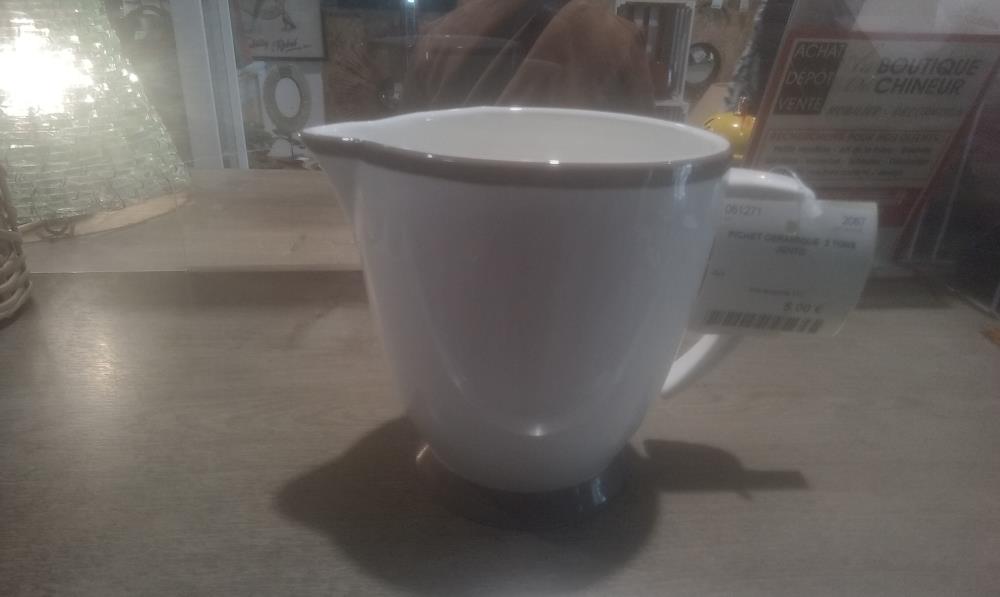 PICHET CERAMIQUE  2 TONS JENTO