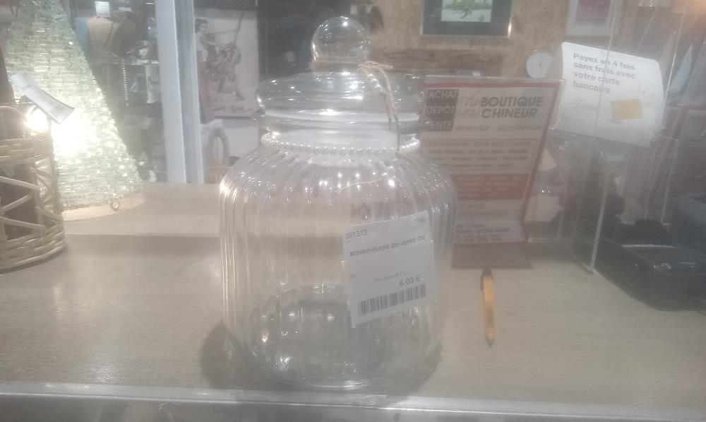 BONBONNIERE EN VERRE GM