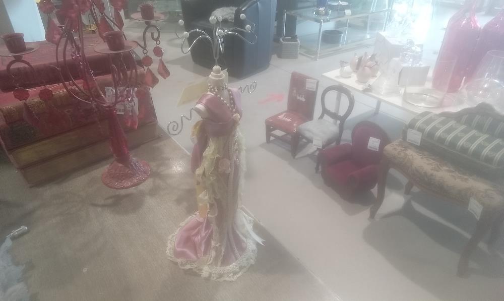 PORTE BIJOUX ELEGANTE DRAPEE