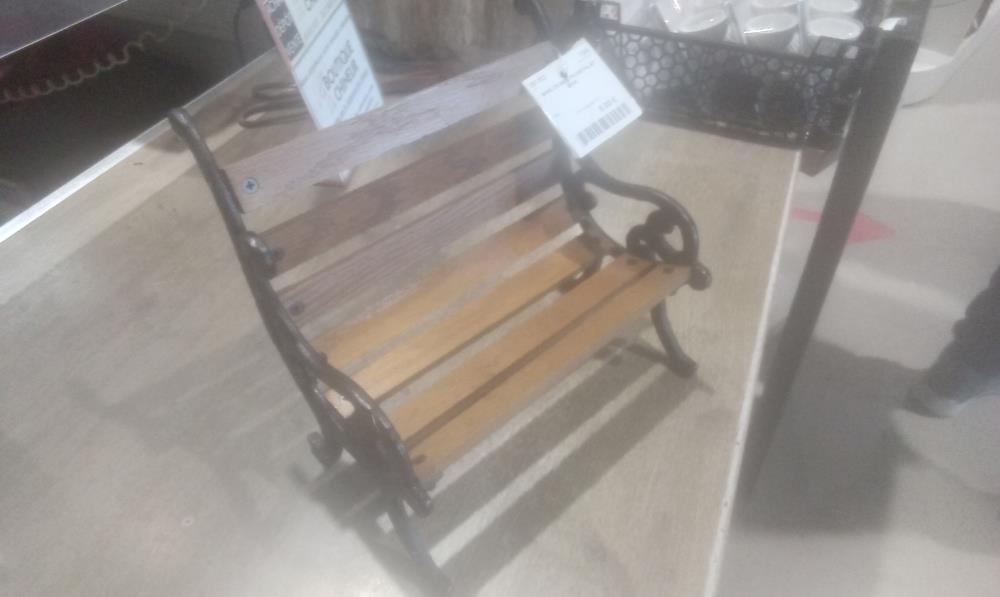 BANC EN BOIS PM METAL ET BOIS