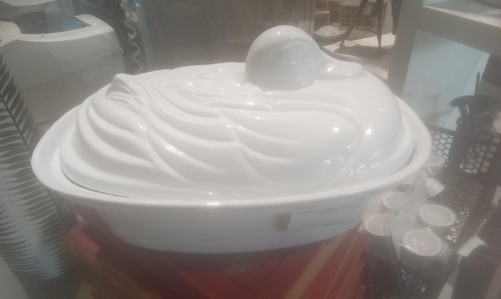 TERRINE CERAMIQUE DECOR CANARD