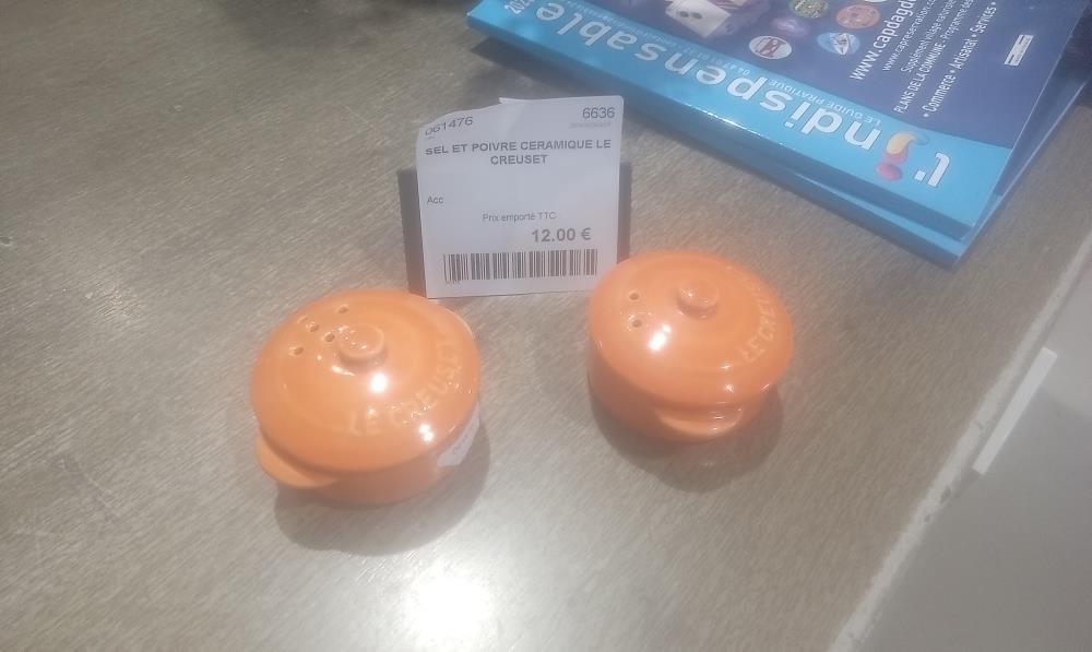 SEL ET POIVRE CERAMIQUE LE CREUSET