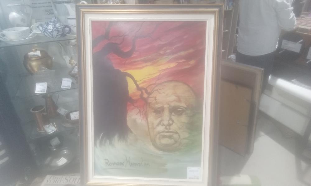 TABLEAU HST ROMANO MUSSOLINI+CERTIFICAT