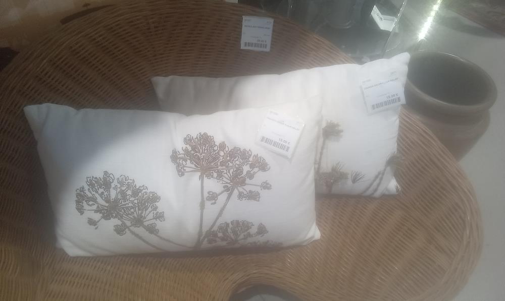 COUSSIN DECOR FLEUR RELIEF