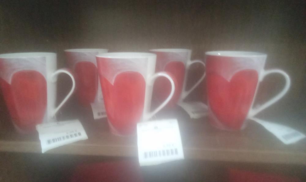 MUGG CERAMIQUE DECOR COEUR