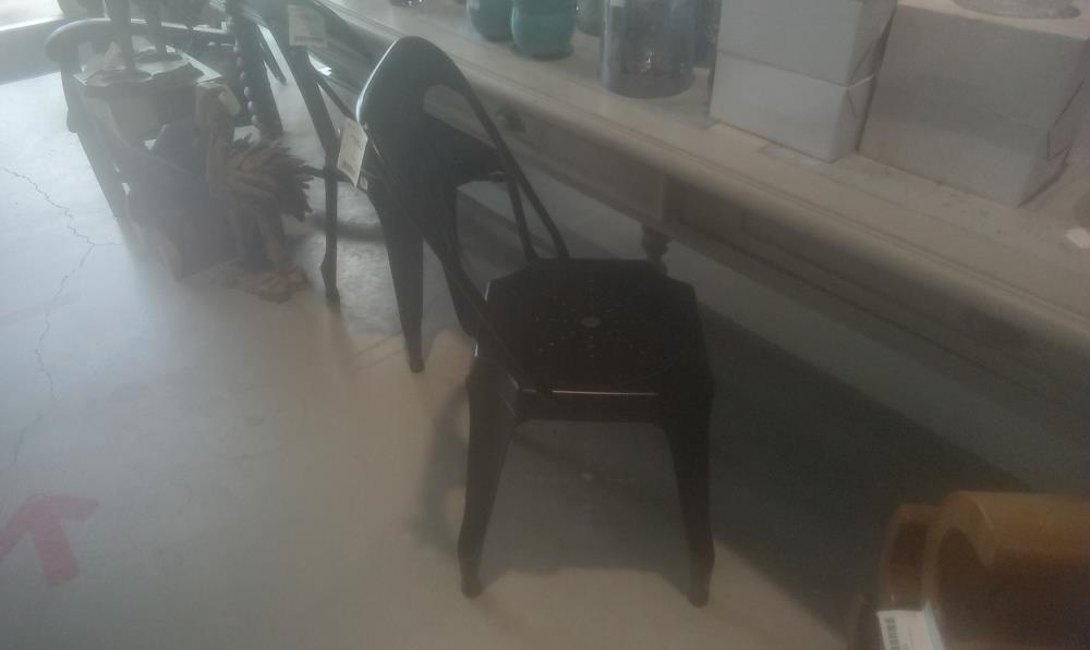 CHAISE METAL STYLE INDUSTRIELLE