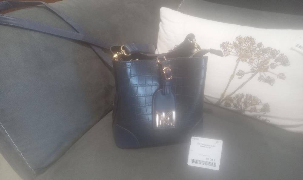 SAC FANTAISIE BLEU MANOUKIAN