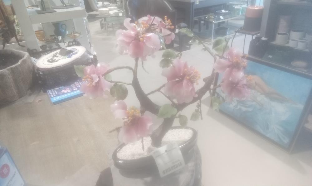 ARBRE  ASIATIQUE EN VERRE PM