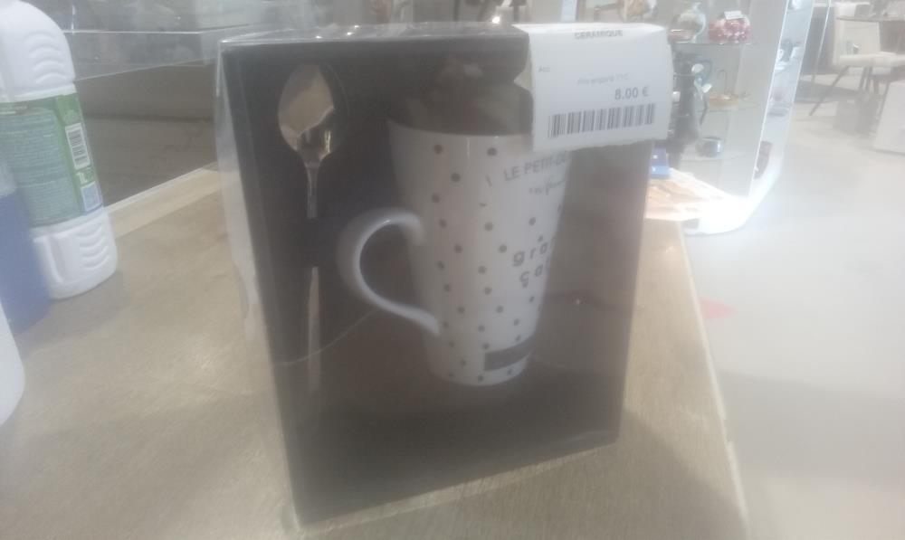 MUGG PETIT DEJEUNER CERAMIQUE
