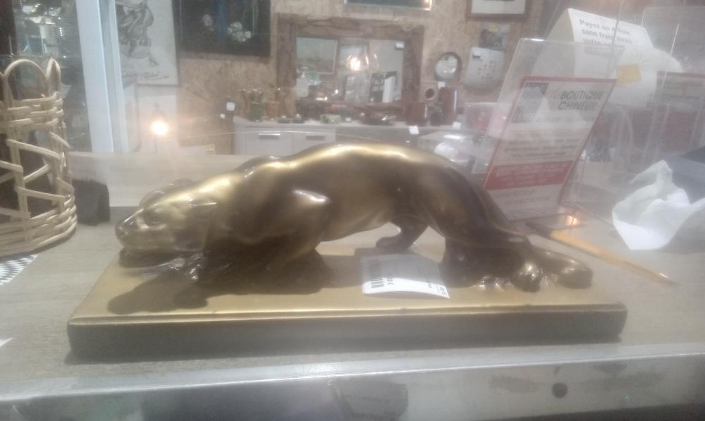 LIONNE PLATRE DORE PM ANNEE 40