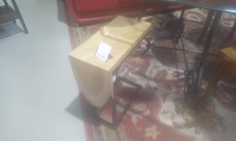 CONSOLE PIED METAL ET TECK