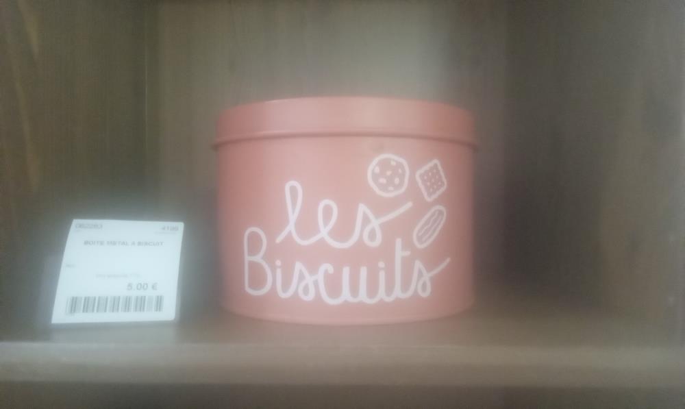 BOITE METAL A BISCUIT