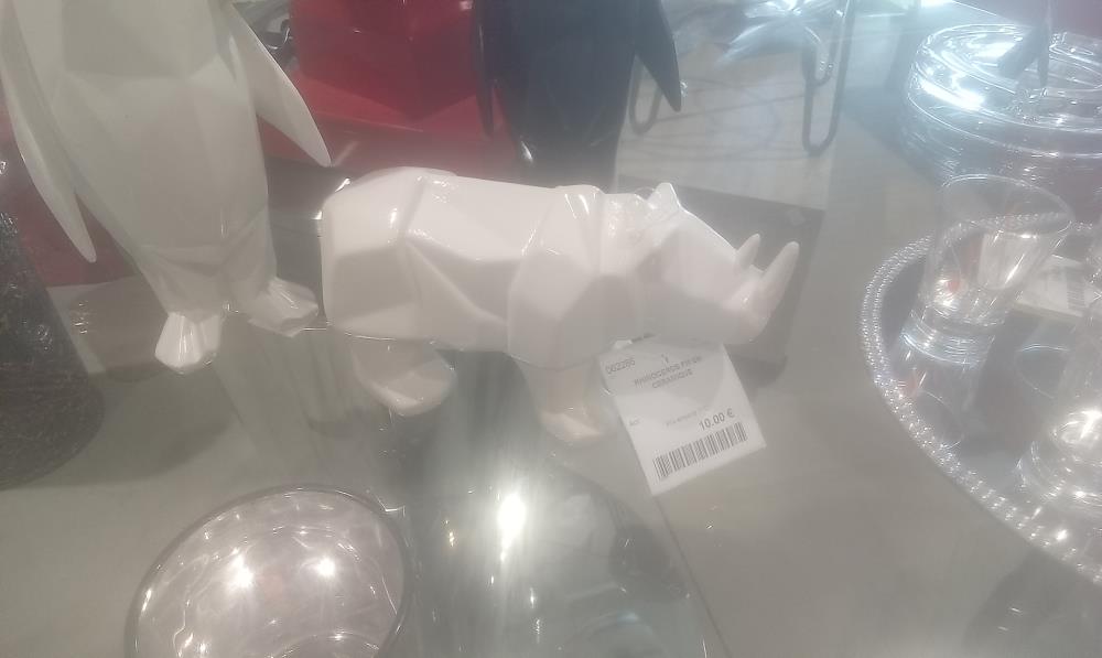 RHINOCEROS PM EN CERAMIQUE