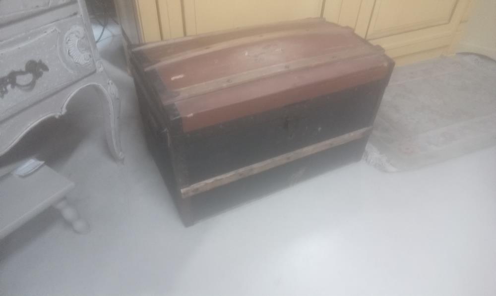 MALLE ANCIENNE 2ANSES METAL