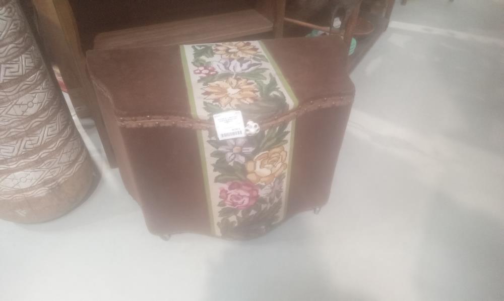 COFFRE MM 1 ABATTANT CANEVA MARRON SUR ROULETTE