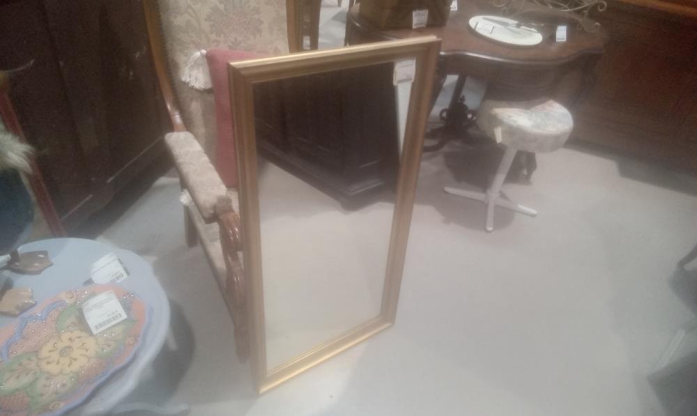 MIROIR BORDURE DOREE