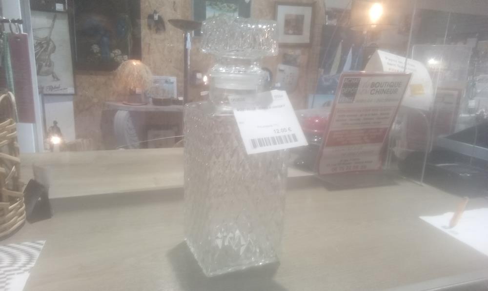BOUTEILLE VERRE A WHISKY