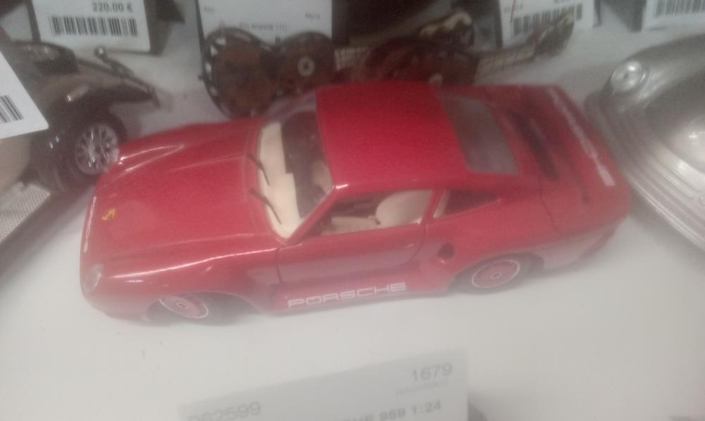 VOITURE PORSCHE 959 CHINE 1:24