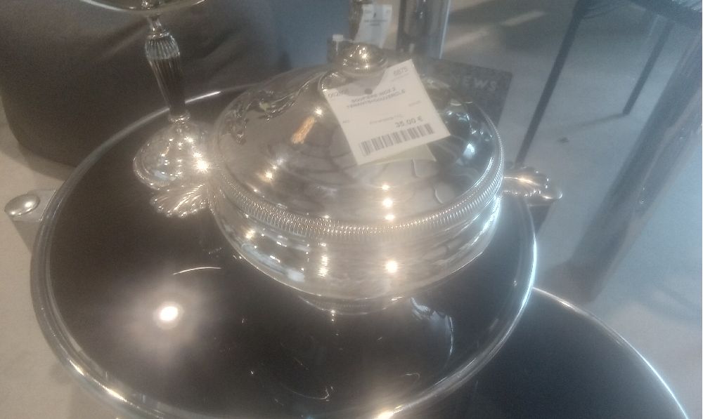SOUPIERE INOX 2 TENANTS+COUVERCLE