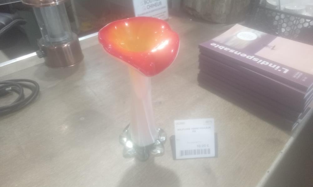 SOLIFLORE VERRE COULEUR PM