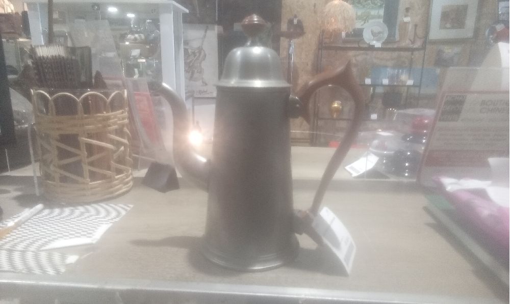 CAFETIERE ETAIN +ANSE BOIS