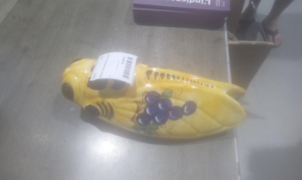 CIGALE CERAMIQUE GM JAUNE