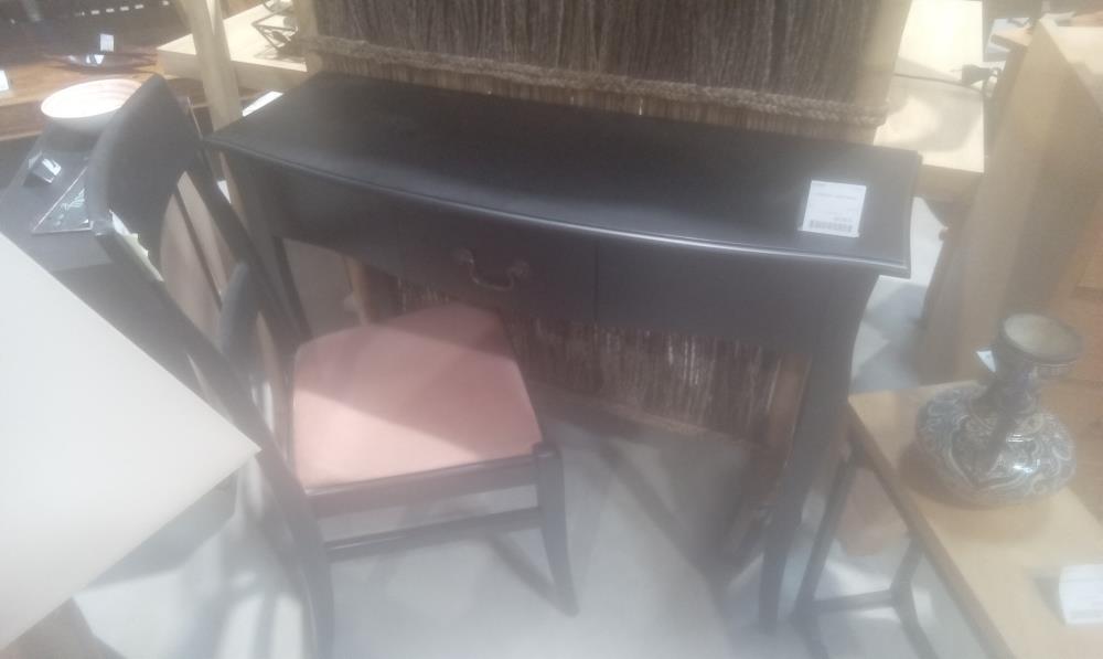 CONSOLE 1 TIROIR NOIRE
