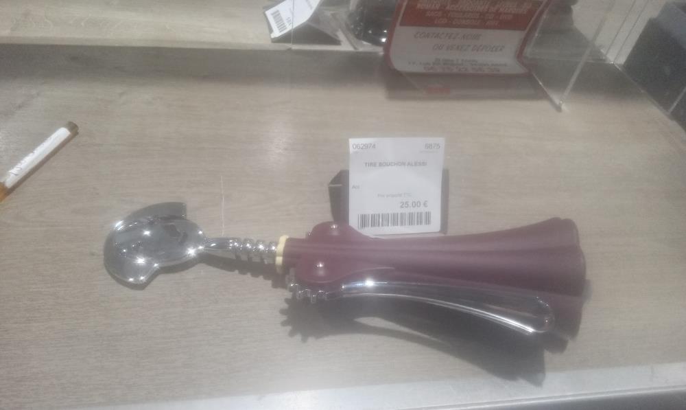 TIRE BOUCHON ALESSI