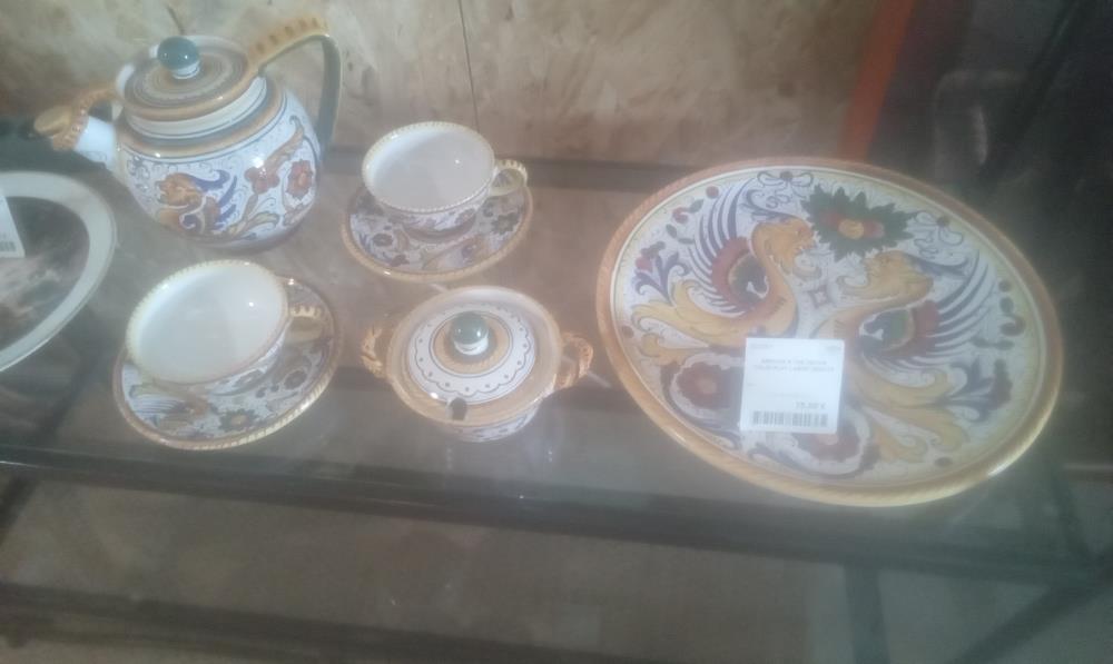 SERVICE A THE DECOR ITALIE+PLAT LABOR DERUTA