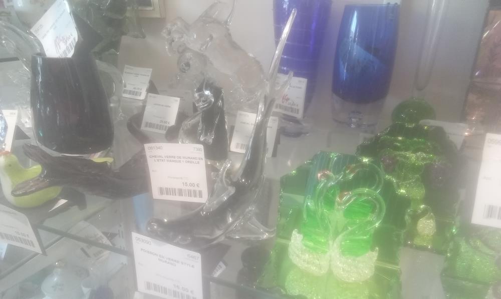 POISSON EN VERRE STYLE MURANO