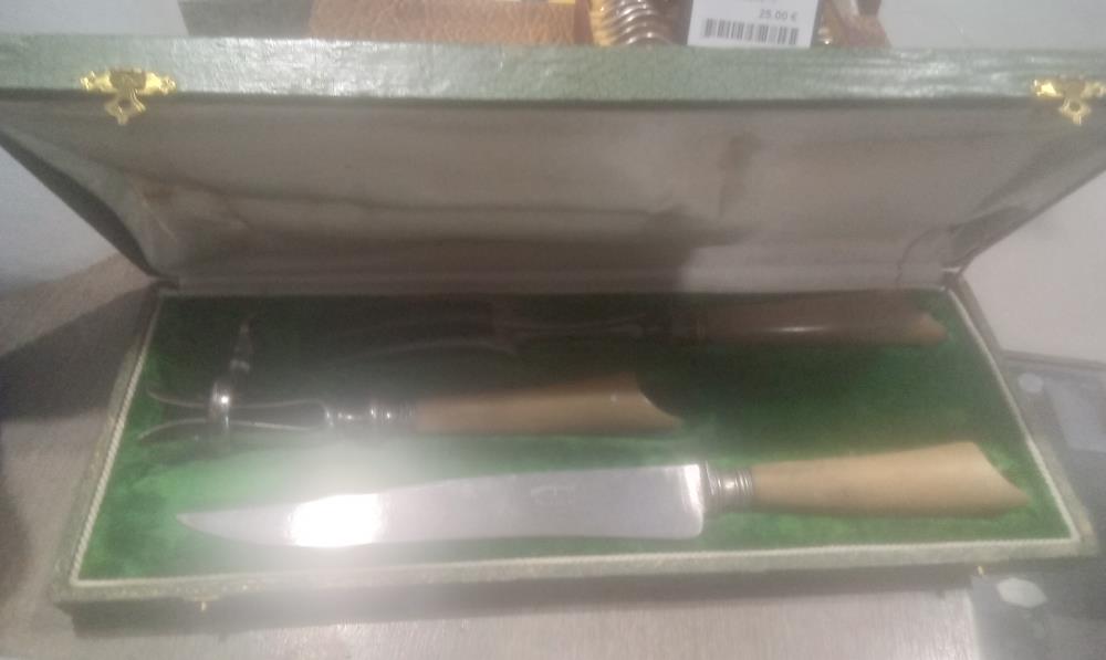 NECESSAIRE A DECOUPER CORNE +ECRIN