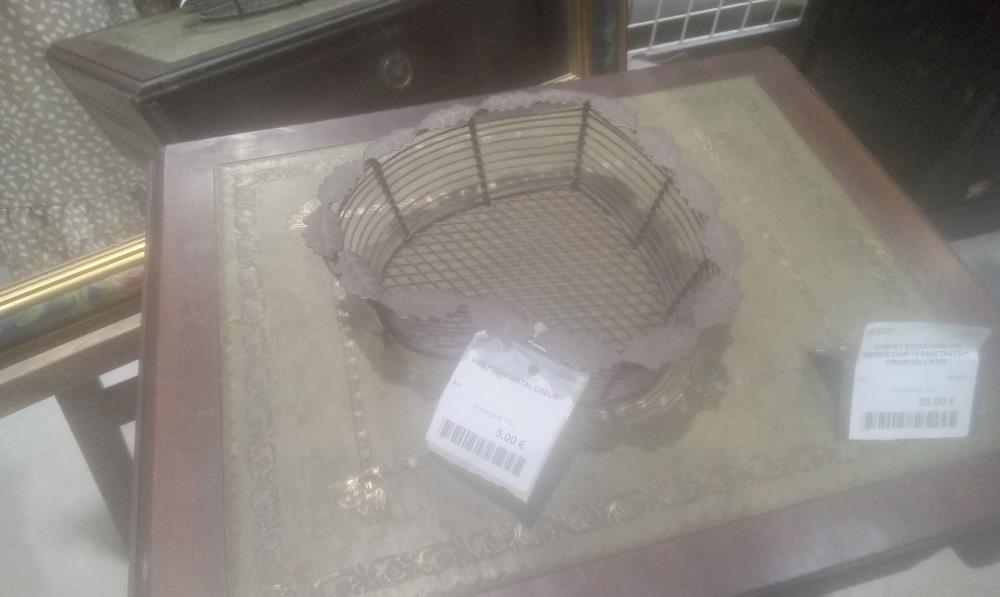 VIDE POCHE METAL COEUR