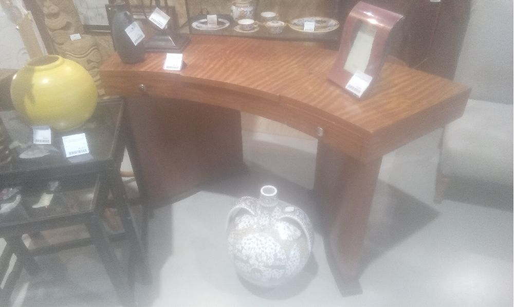 COIFFEUSE PLACAGE ANNEE 50 1MIROIR+1 TIROIR EN L'ETAT