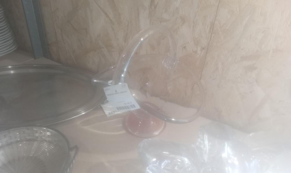 PANIER EN VERRE 1 ANSE GM