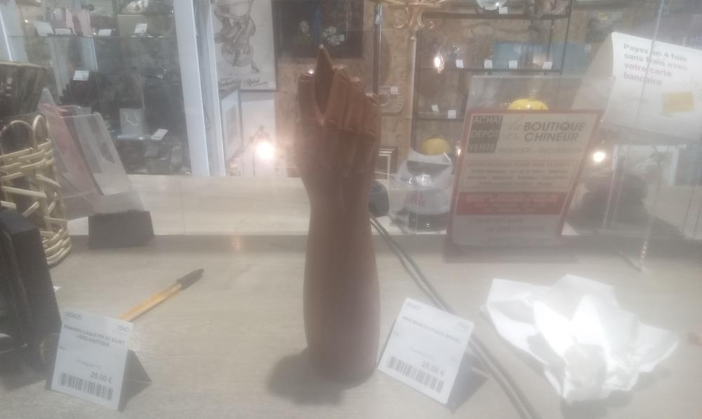 MAIN BOIS EXOTIQUE BRESIL