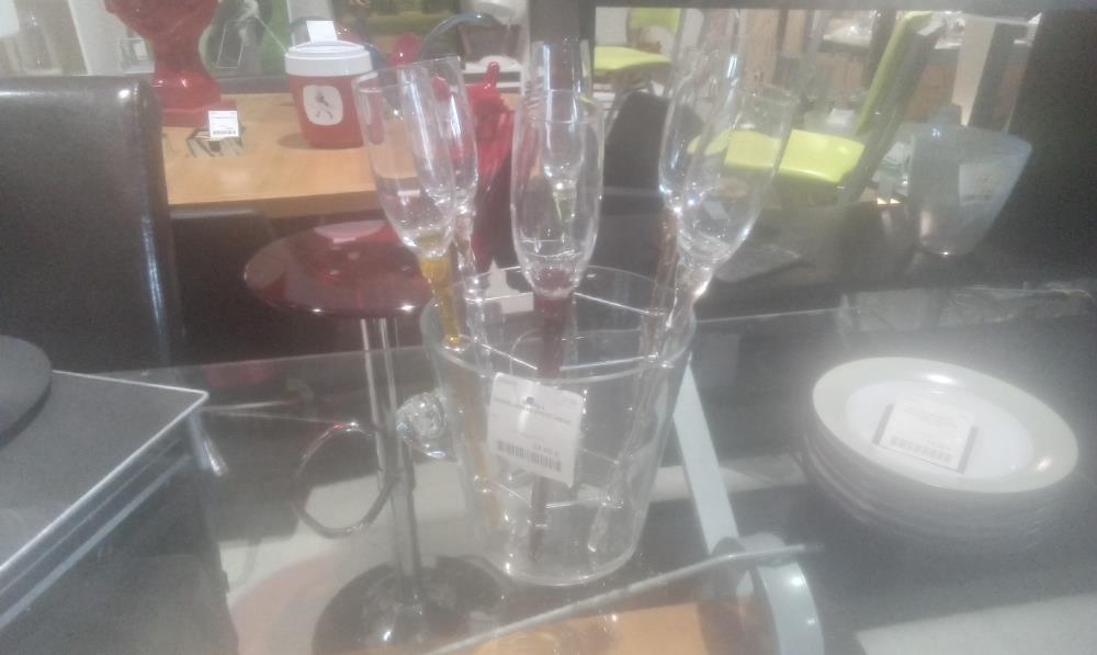 COUPE A CHAMPAGNE+SUPPORT METAL