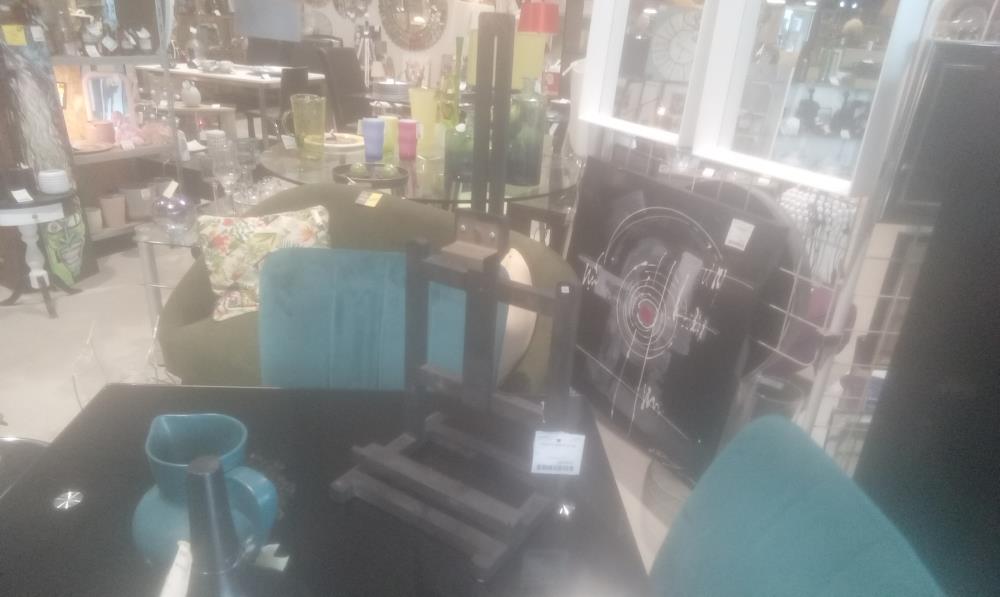 CHEVALET BOIS NOIR MM