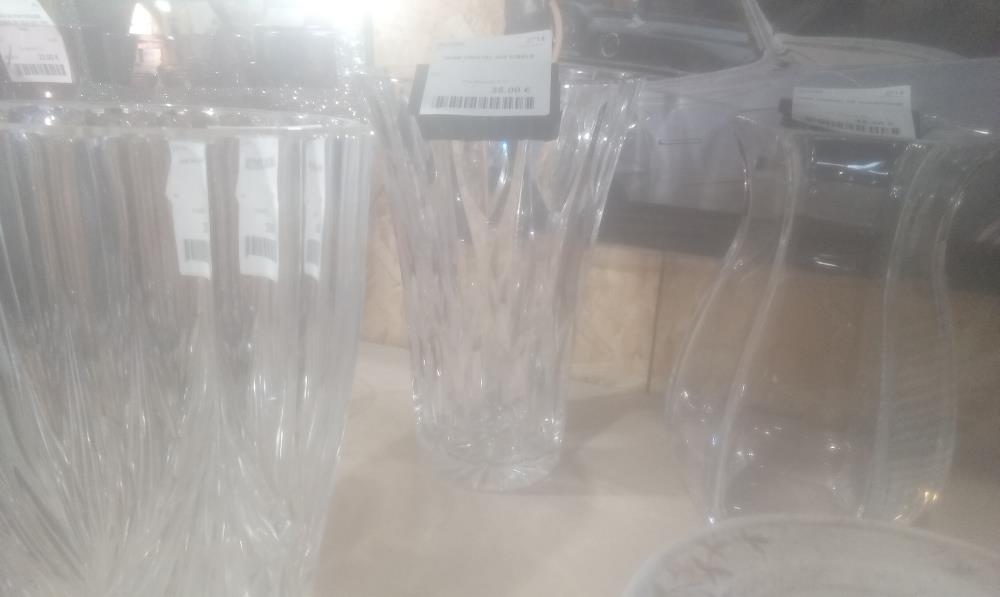 VASE CRISTAL GM CISELE