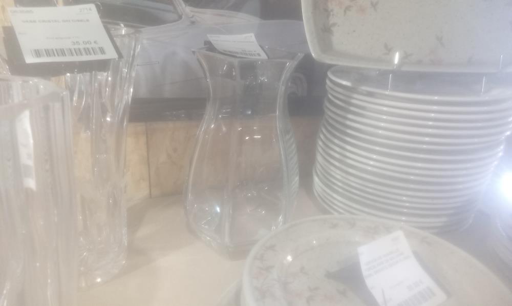 VASE CRISTAL DE CHAMPAGNE