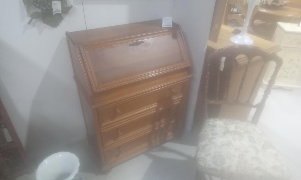 SECRETAIRE RUSTIQUE 1A+3TIROIRS