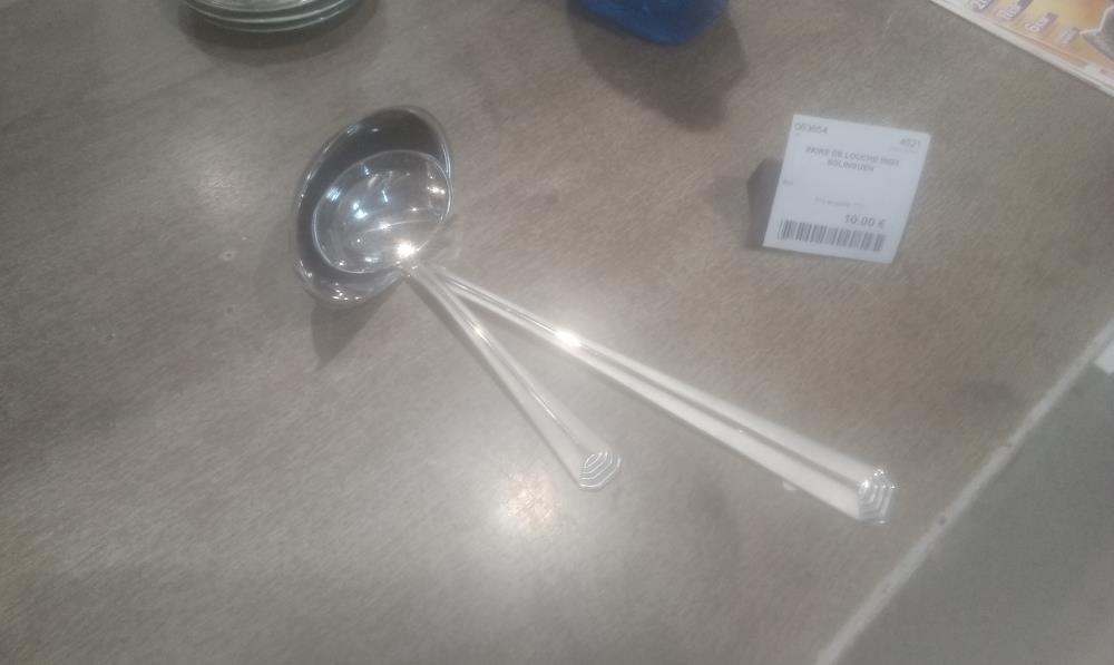 PAIRE DE LOUCHE INOX SOLINGUEN