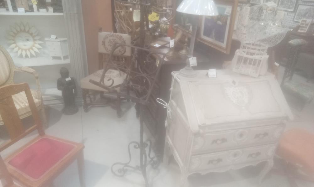 LUTRIN EN METAL FER FORGE