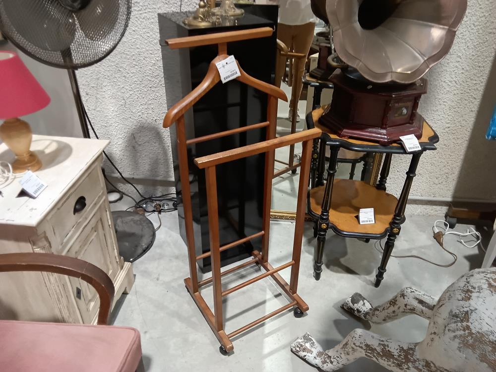 VALET DE NUIT BOIS RUSTIQUE
