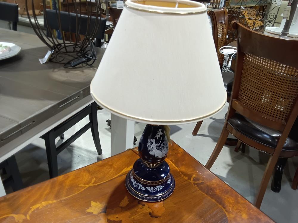 LAMPE PIED CERAMIQUE DECOR ELEGANTE PM