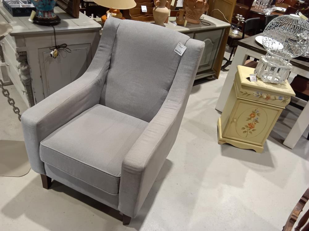 FAUTEUIL GRIS COKTAIL SANDINAVE