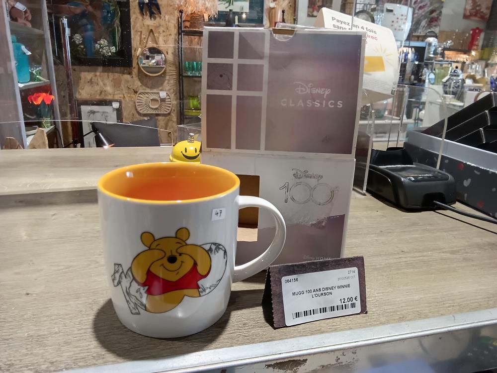 MUGG 100 ANS DISNEY WINNIE L'OURSON