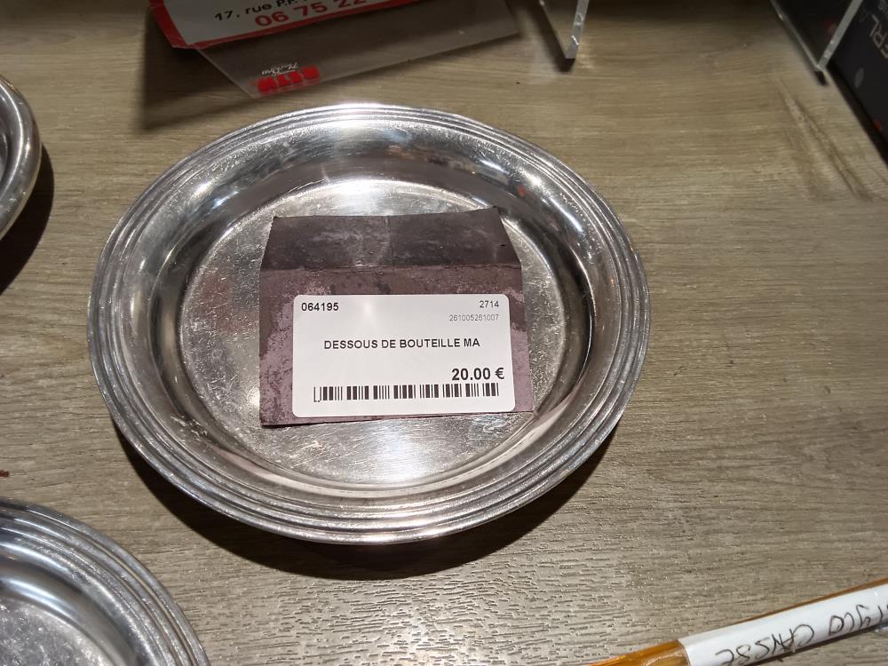 DESSOUS DE BOUTEILLE MA