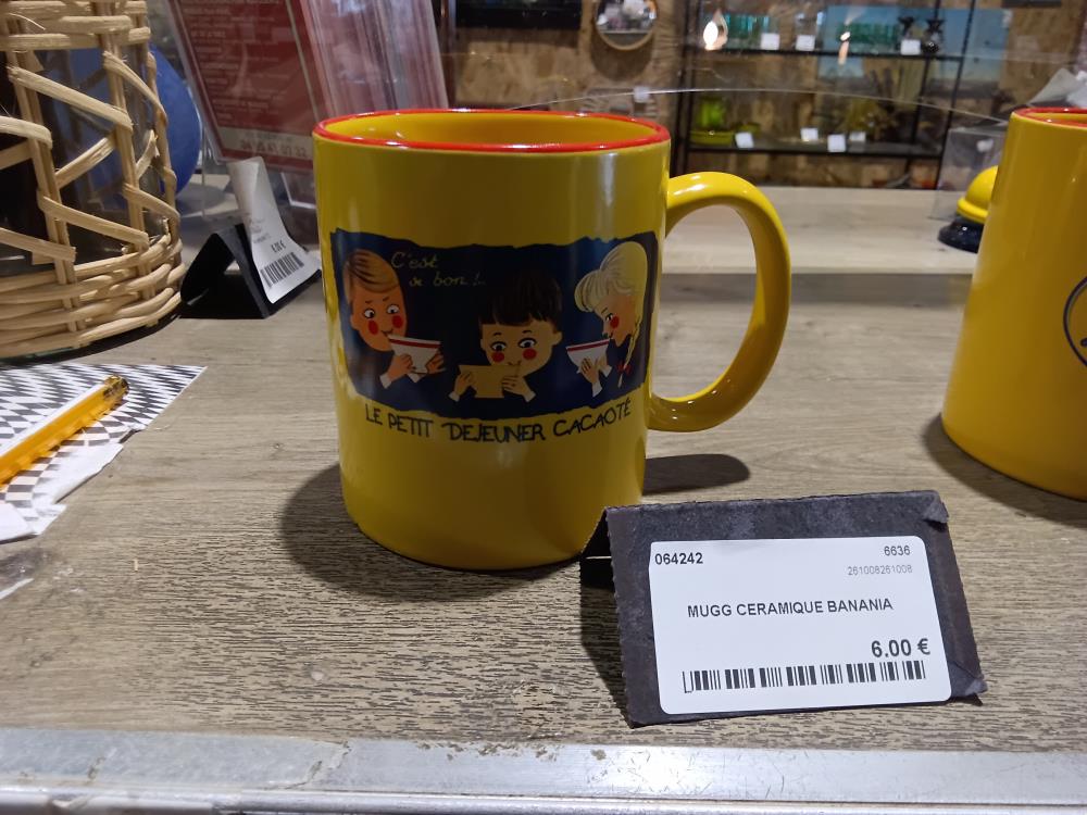MUGG CERAMIQUE BANANIA
