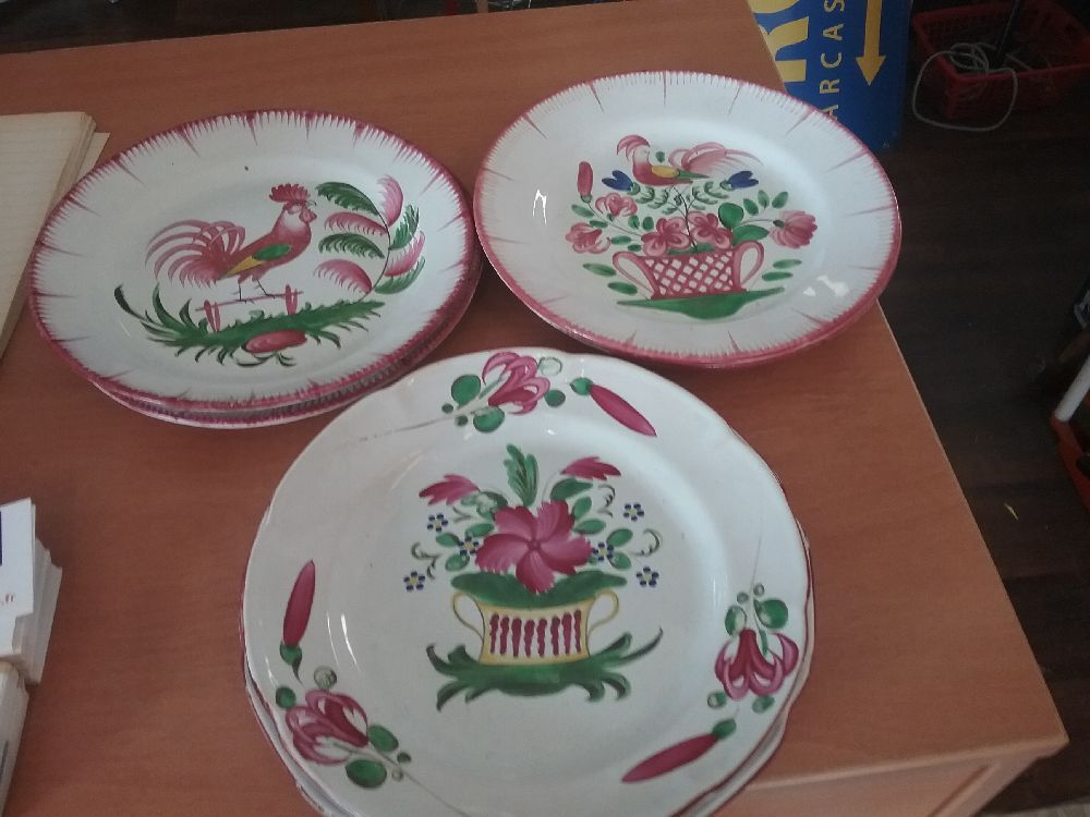 ASSIETTES COQ