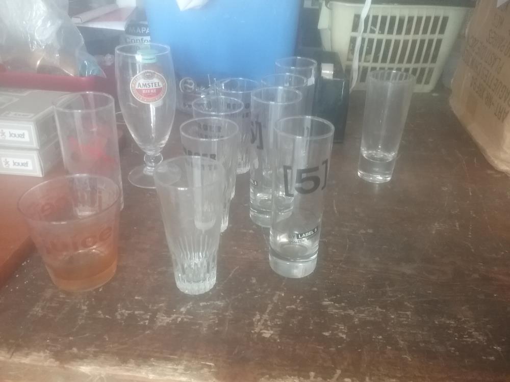 VERRE DE BAR